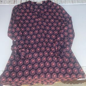 Full Moon Maternity Tops | Full Moon Maternity Tunic Blouse Small